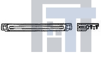 5-5917593-9 Высокоскоростные/модульные разъемы CHAMP 050-I PLUG ASY 80POS SMT