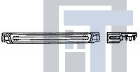 5-6123283-5 Высокоскоростные/модульные разъемы CHAMP 050 I SMT PLUG ASSY 40P