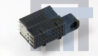 5120795-1 Жесткие метрические разъемы ZP HS3 DB 10R REC 050P RT PD P