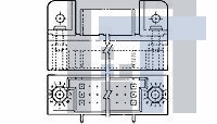 533288-2 Высокоскоростные/модульные разъемы HDI PIN ASSY 3 ROW 90 POS R/A