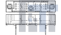 533294-1 Высокоскоростные/модульные разъемы HDI PIN ASSY 3 ROW 240 POS