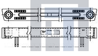 534174-2 Высокоскоростные/модульные разъемы MINI BX RCPT 80 POS SEALD