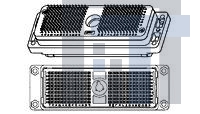 5353177-1 Высокоскоростные/модульные разъемы M-ZIF 156P S/SOLDER REC ASSY