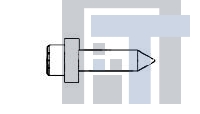 536304-2 Высокоскоростные/модульные разъемы GUIDE PIN M-STRIP S-S VR PLUG