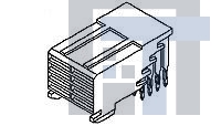 536613-1 Высокоскоростные/модульные разъемы 8P RT ANG PCB CONN