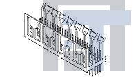 5536501-4 Высокоскоростные/модульные разъемы 192P 4 ROW SIGNAL SOLDER VERTICAL