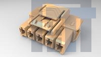 6-2232265-7 Жесткие метрические разъемы 1x5 plug housing Key B bro