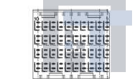 6469002-1 Жесткие метрические разъемы HM-ZD 4PR 80P HDR ASSY