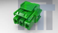7-2232265-3 Жесткие метрические разъемы 1x3 plug housing Key C gre