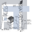 72476-2221LF Высокоскоростные/модульные разъемы 4X6 CABLE CONN KIT STRT RECEPT