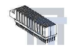 74300-2163 Высокоскоростные/модульные разъемы HDM DC Stkg Mod PF4. PF4.0 30 SAu 72 Ckt