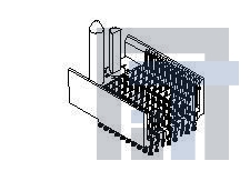 74650-2503 Высокоскоростные/модульные разъемы HSD 8 ROW 25 COL SIG L SIGNAL END BP ASSY