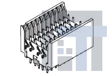 74695-1007 Разъемы DIN 41612 HSD BACKPLANE 5R 10C OPEN END 6.25MM 50U