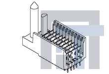 74696-2522 Разъемы DIN 41612 VHDM HSD 5 ROW SIGNAL END BACKPLANE