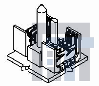 74952-5001 Высокоскоростные/модульные разъемы VHDM/HSD BP 5 ROW GUIDE POLAR MOD ASSY