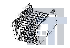 74979-0902 Высокоскоростные/модульные разъемы HSD BACKPLANE 6R 9 C 9 COL OPEN END ASSY