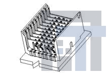 74979-9006 Разъемы DIN 41612 HSD BACKPLANE 6R 10C OPEN 50 SAu Pb free