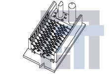 74980-9004 Высокоскоростные/модульные разъемы HSD BACKPLANE 6R 10C SIGNAL END ASSY