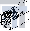 74981-2502 Высокоскоростные/модульные разъемы HSD BACKPLANE 6R 10C SIGNAL END ASSY
