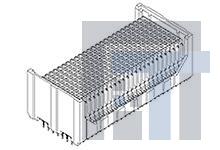 75117-0218 Высокоскоростные/модульные разъемы 200CKT 8 ROW RECP VERT