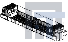 75117-0538 Высокоскоростные/модульные разъемы VHDM STACKER 50 COLU 0 COLUMN GUIDED 30AU