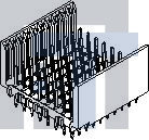75197-1001 Высокоскоростные/модульные разъемы VHDM BACKPLANE 8R 10 8R 10C OPEN L-SERIES