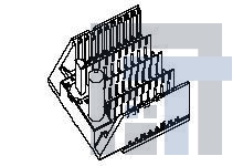 75235-2738 Высокоскоростные/модульные разъемы GBX BPLANE ASSY 4PR 7 COL LET END W/KEY