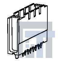 75341-0235 Высокоскоростные/модульные разъемы GbX 4-Pair BP Power Power Assy - Pb Free