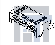 75586-0001 Высокоскоростные/модульные разъемы iPass(TM) RA Rec 0.3 RA Rec 0.38Au 50 Ckt