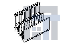 75827-0104 Высокоскоростные/модульные разъемы GbX 2-Pair 10 Column Open Backplane Assy