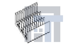 75836-0205 Высокоскоростные/модульные разъемы GBX BKPLN 3 PAIR 25 COL OPEN ASSY