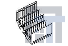 75838-0105 Высокоскоростные/модульные разъемы GbX 4-Pair 10-Column Open LF BP Assembly