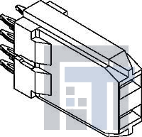 75888-6000 Высокоскоростные/модульные разъемы VHDM POWER MODULE 6ROW VT 30AU