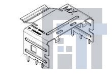 76010-5021 Высокоскоростные/модульные разъемы IPass R/A Shell SMT SMT Dual Key 26 ckt