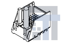 76015-6104 Высокоскоростные/модульные разъемы I-TRAC 7 ROW BP ASSY - 10COL GD LT W/END