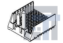 76035-3903 Высокоскоростные/модульные разъемы I-TRAC 15 ROW BP ASS Y - 9 COL GUIDE LEFT