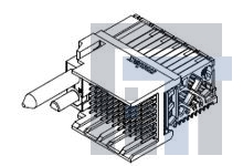 76410-7607 Высокоскоростные/модульные разъемы 3P IMPACT RAM 16COL LG 4.9 Sn 0.39