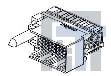 76450-9607 Высокоскоростные/модульные разъемы 2P IMPACT RAM 16COL GR SN ENDWALL