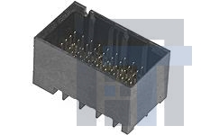 76455-1124 Высокоскоростные/модульные разъемы Impact BP 2x10 Dual Sn
