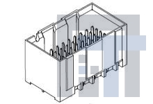 76455-1623 Высокоскоростные/модульные разъемы Impact BP 2x16 Dual Sn