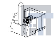 76855-7608 Высокоскоростные/модульные разъемы Impact Ortho BP 3x6 GL Endwall - Sn