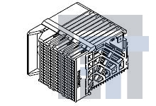 76990-3038 Высокоскоростные/модульные разъемы Impact 5X8 GL Ortho DC Assy 0.39 pth