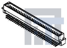 85001-0385 Разъемы DIN 41612 B male r/a cl 2 with 2 with FMLB contact