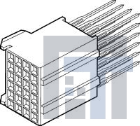 85757-1103LF Высокоскоростные/модульные разъемы 4ROW STRT SIG RECPT PRESS-FIT