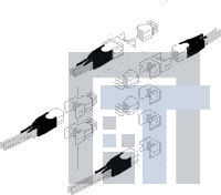 85971-001LF Высокоскоростные/модульные разъемы MINI POWER RECPT
