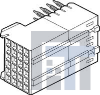 89035-102LF Высокоскоростные/модульные разъемы 4X12P RECPT