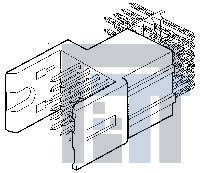 HM1L52AAP000H6PLF Высокоскоростные/модульные разъемы HM1L52AAP000H6PLF-METRAL HDR R/A STB 5X12