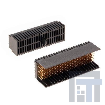 HSHM-H110B4-5CP2-TG30L Жесткие метрические разъемы HRD METRIC BACKPLANE CONN - STD