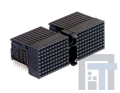 HSHM-S176D4-8AP1-TG30 Жесткие метрические разъемы BLACK CONNECTOR SOCKET 8-ROW HSHM