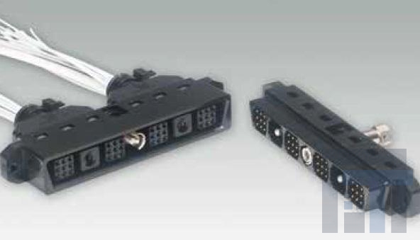 LMD-3005-S Разъемы стоек и панелей Socket Module w/4 Size 16 Contacts